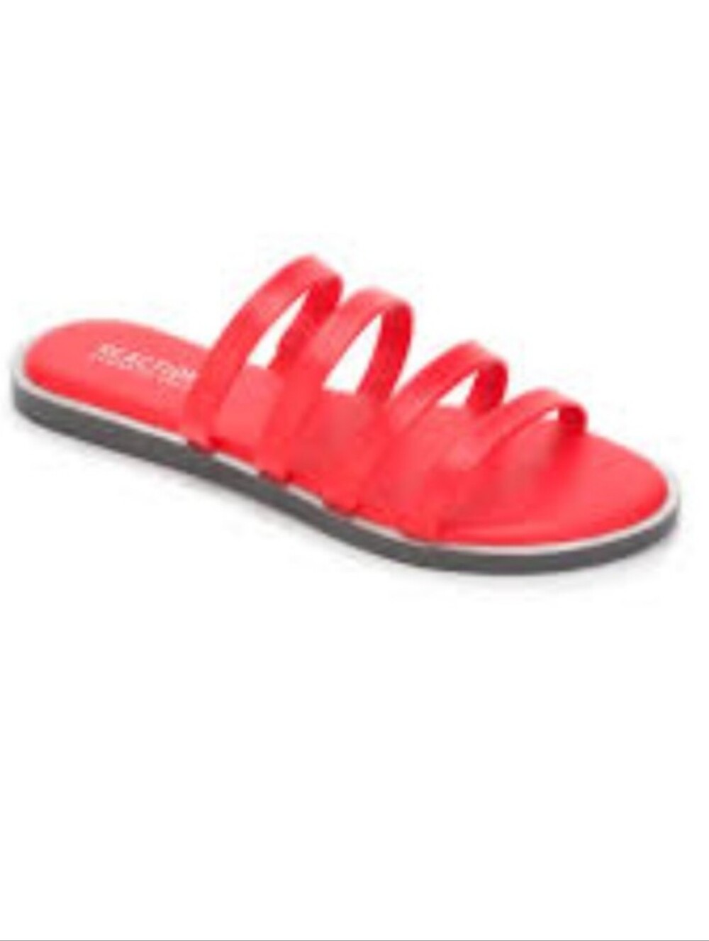 BRAND NEW KENNETH COLE REACTION WOMENS SLOAN FOUR BANS SLIDE FLAT SANDALS